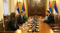 20 September 2022 National Assembly Speaker Dr Vladimir Orlic in meeting with the Ambassador of the Republic of Poland to the Republic of Serbia H.E. Rafal Perl